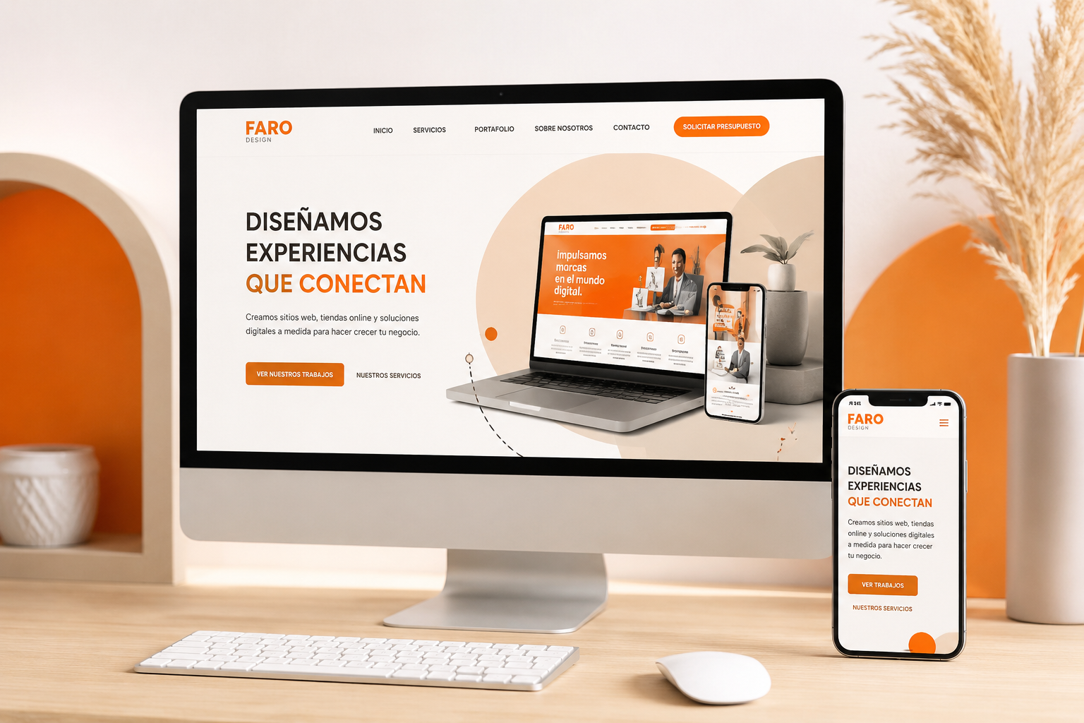 Servicio de diseño y desarrollo web corporativo en Argentina